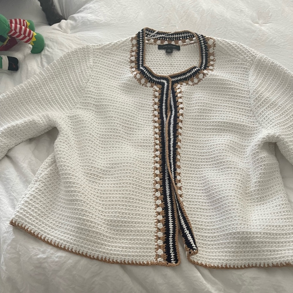 Ann Taylor XL sweater cardigan